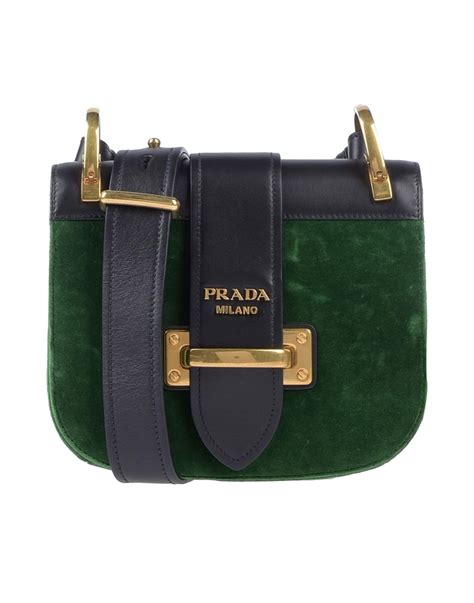 prada green crossbody|Prada shoulder bag price.